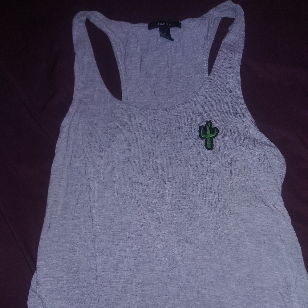 Gray Tank Top